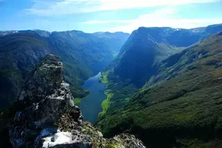 Norway - from Breiskrednosi. UNESCO World Heritage